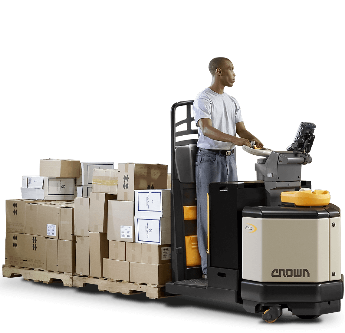 CentreControl Rider Pallet Truck Pallet Jack PC Crown Equipment